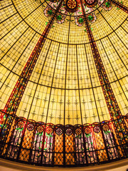 Stained glass ceiling