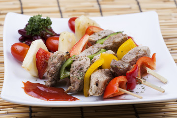 grilled beef barbeque