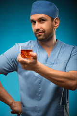 Hard work of doctors