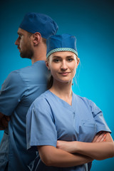 Hard work of doctors