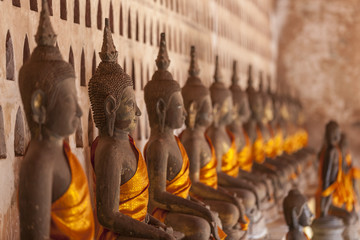 Lao, Vientiane - Wat Si Saket temple.