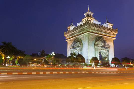 Patuxai Vientiane, Laos
