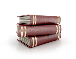 Books. Education 3d icon concept.