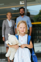 Lovely little schoolgirl
