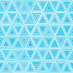 Seamless light Blue Triangulate Pattern