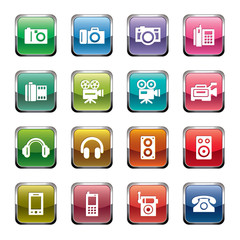 Photography and Sound Icons