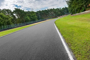 Tuinposter motorsport rennstrecke in zolder belgien © Mathias Weil