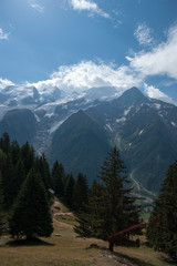 Alps mountain landscape