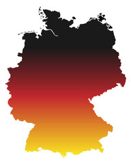Deutschland als Flagge