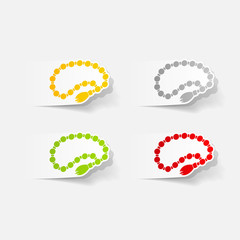 realistic design element: rosary