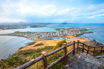 Fototapeta na wymiar Jeju do beach Island, South Korea