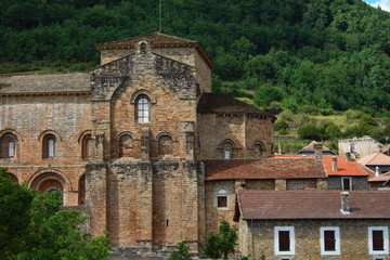Fototapeta na wymiar San Pedro de Siresa Monastery