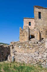 Swabian Castle of Rocca Imperiale. Calabria. Italy.