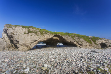 The Arches rock formation, Gulf of St. Lawrence, Newfoundland
