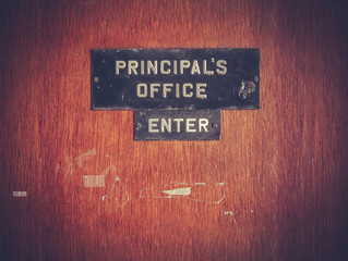 Retro Grunge Principal Office - 70080920