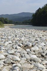 mountain river in the Caucasus