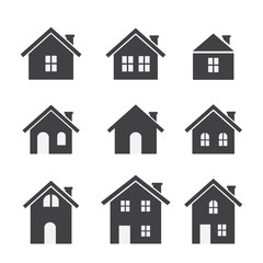 house icon set