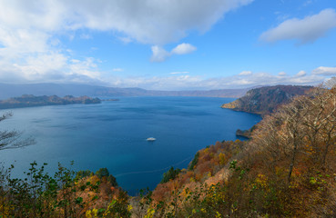 Lake Towada in Autumn, in Aomori and Akita, Japan