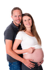 two expecting a baby