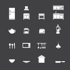 kitchen icon set