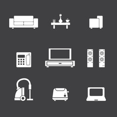 living room icon