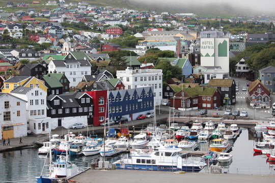 Hafen Torshavn / F&auml;r&ouml;er Inseln