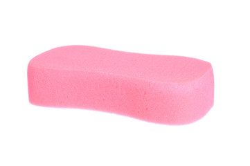 sponge isolated over white background