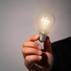 idea lamp bulb