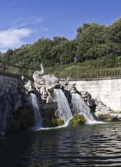 Fototapeta premium Caserta Royal Palace garden