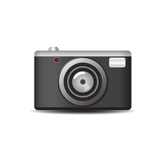 retro camera vector illustration