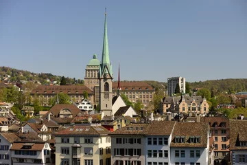 Deurstickers Zurich, Switzerland © sakuron