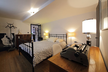chambre d'hôte style vintage