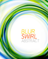 Business color swirl, minimal design template