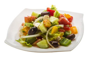 Delicous greek salad