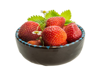 Ripe strawberry