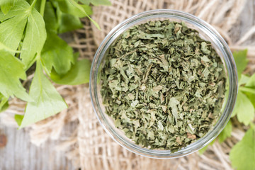 Portion of dried Lovage