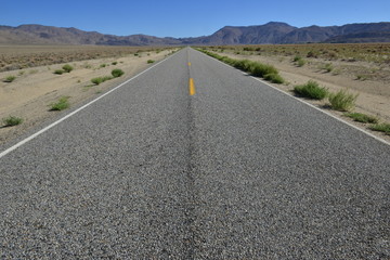 Highway 168 in California in Sept 2014