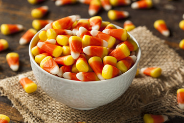 Colorful Candy Corn for Halloween