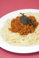 Spaghetti bolognese