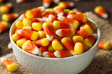 Colorful Candy Corn for Halloween