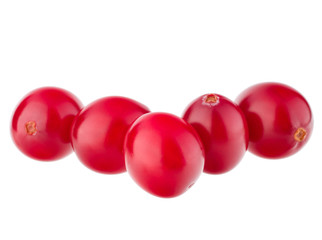 cranberry  isolated on white background cutout