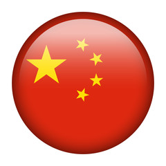 China flag button