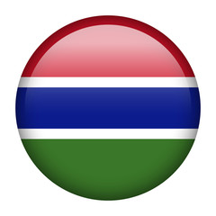 Gambia flag button