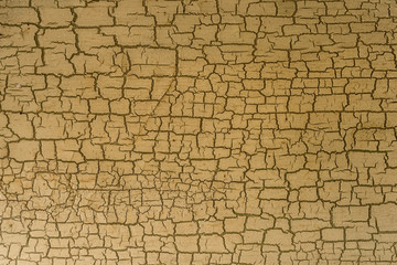 cracked paint effect on wall
