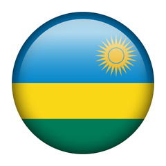 Rwanda flag button