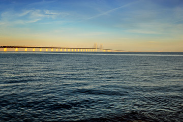 Szwecja, Malmo, most nad Sundem - obrazy, fototapety, plakaty