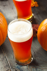 Frothy Orange Pumpkin Ale