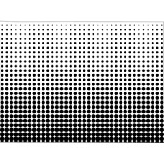 Illustration of map with halftone dots - Colorado.