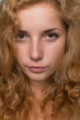 Young beautiful blonde