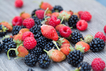 Mixed berries